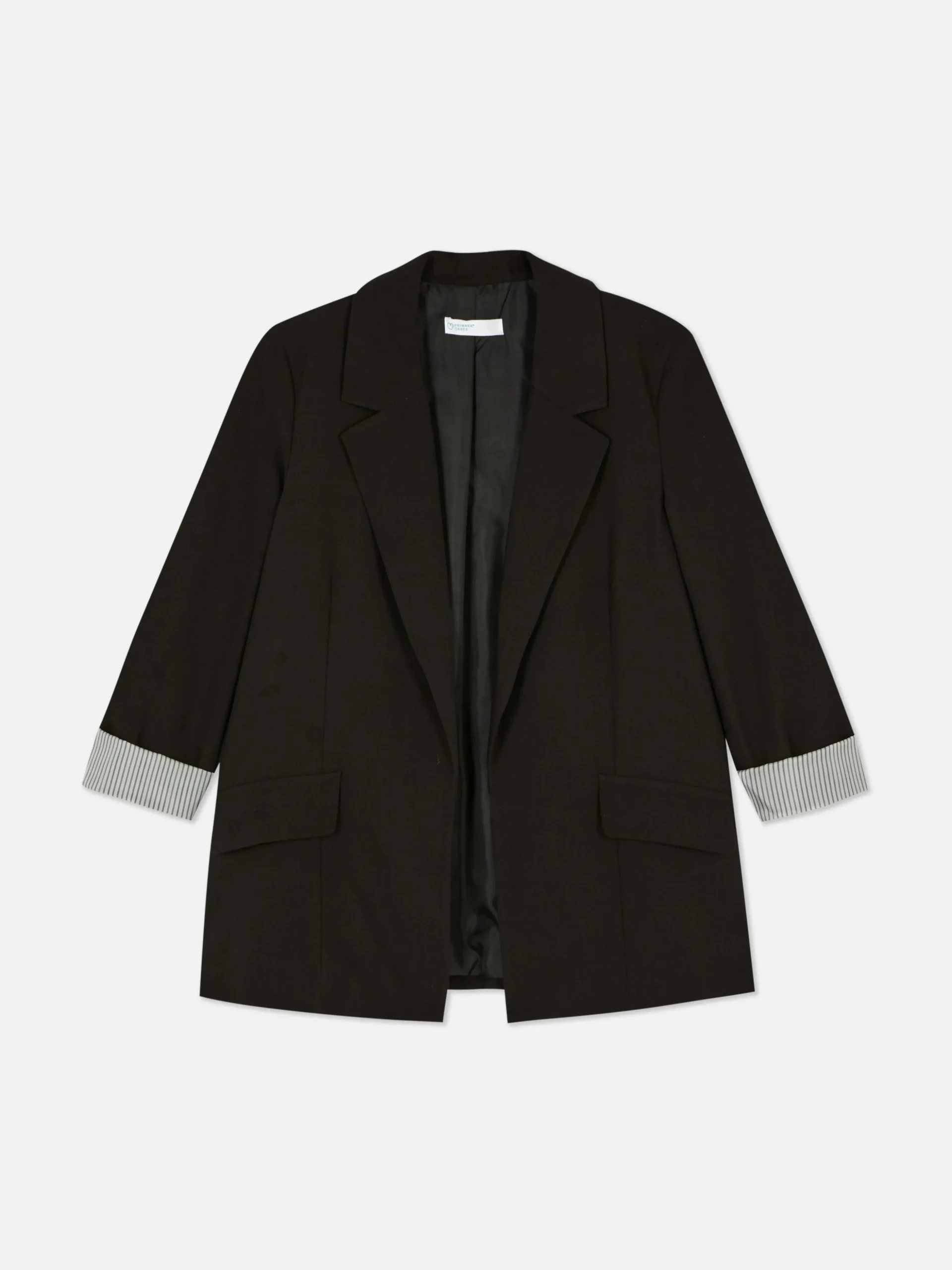 Blazer Corte Justo S/ Botões