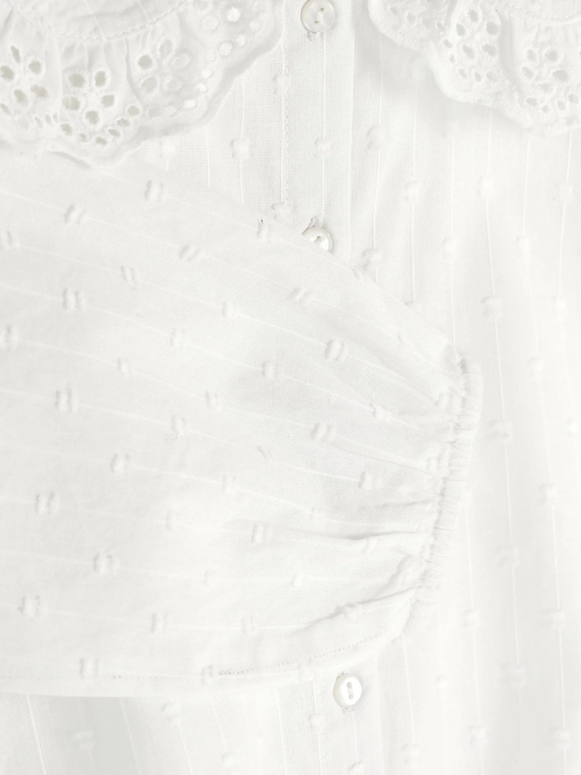 Blusa Bordado Bolinhas