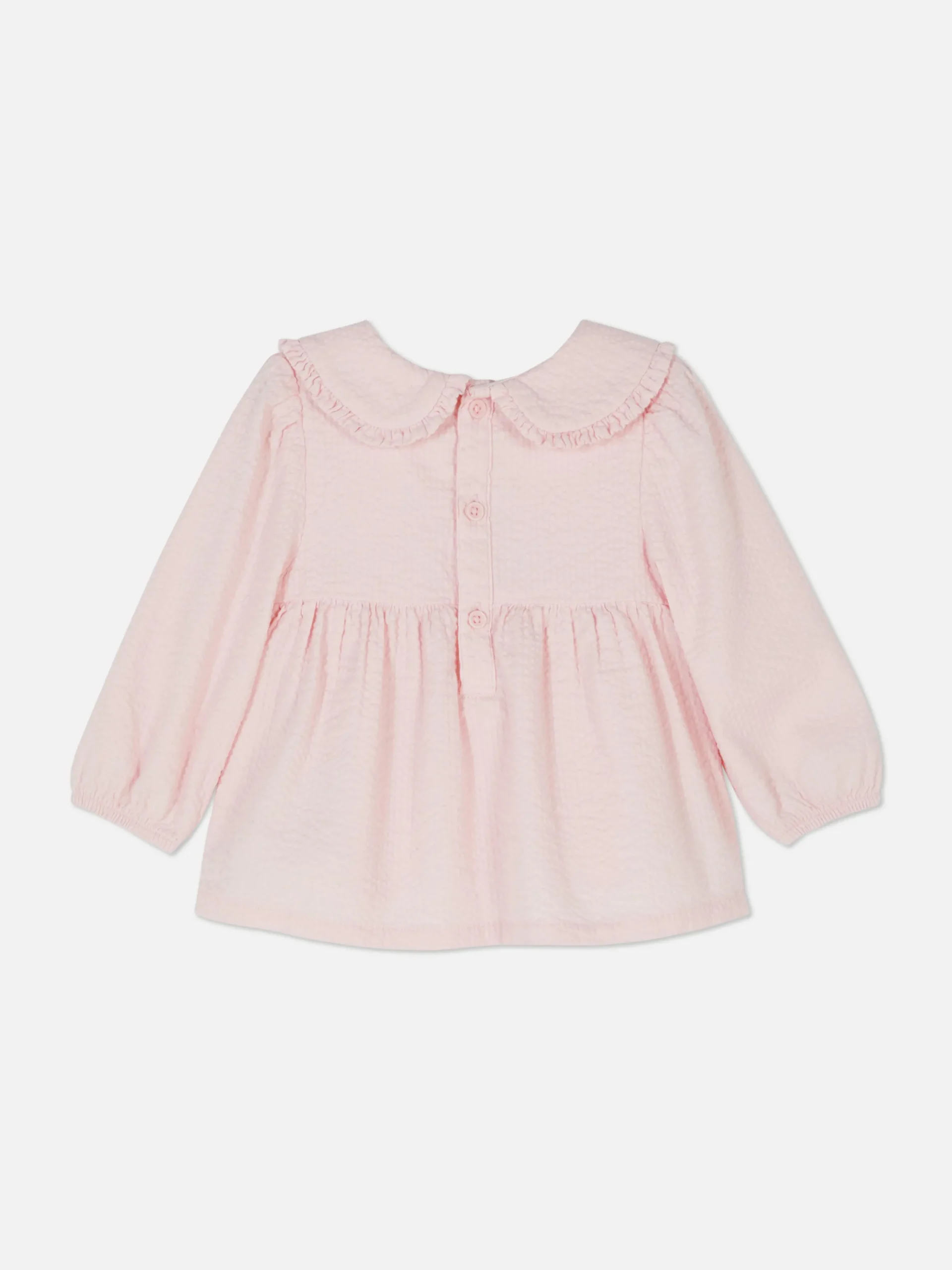 Blusa Franzida Colarinho