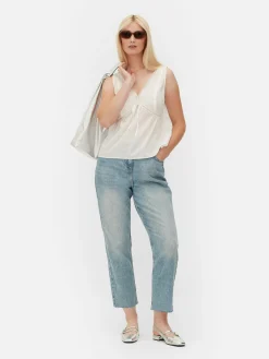 Blusa S/ Mangas Decote V