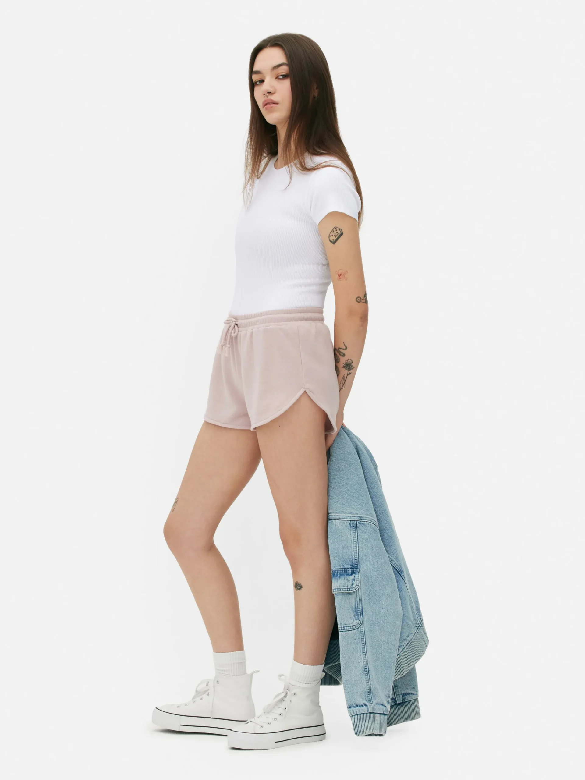 Body T-shirt Canelado S/ Costuras