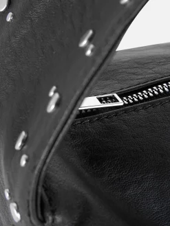 Bolsa Tote Imitação Pelecouro Tachas Rita Ora