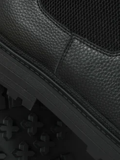 Botas Chelsea Imitação Pele