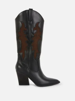 Botas Cowboy Cano Alto Rita Ora