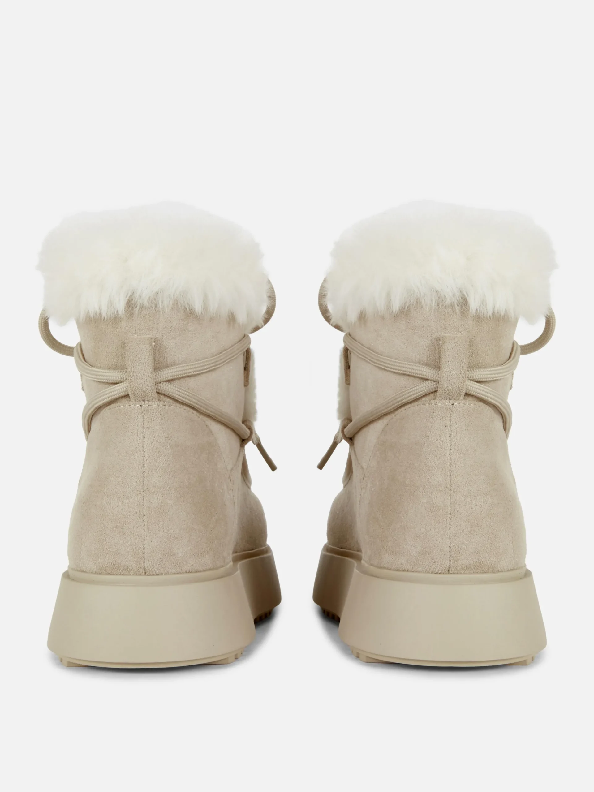 Botas Rebordo Imitação Pelo Rita Ora