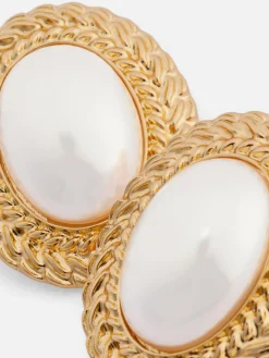 Brincos Pequenos Imitação Pérolas Rita Ora XL