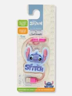Cabo USB Forma Disney Stitch