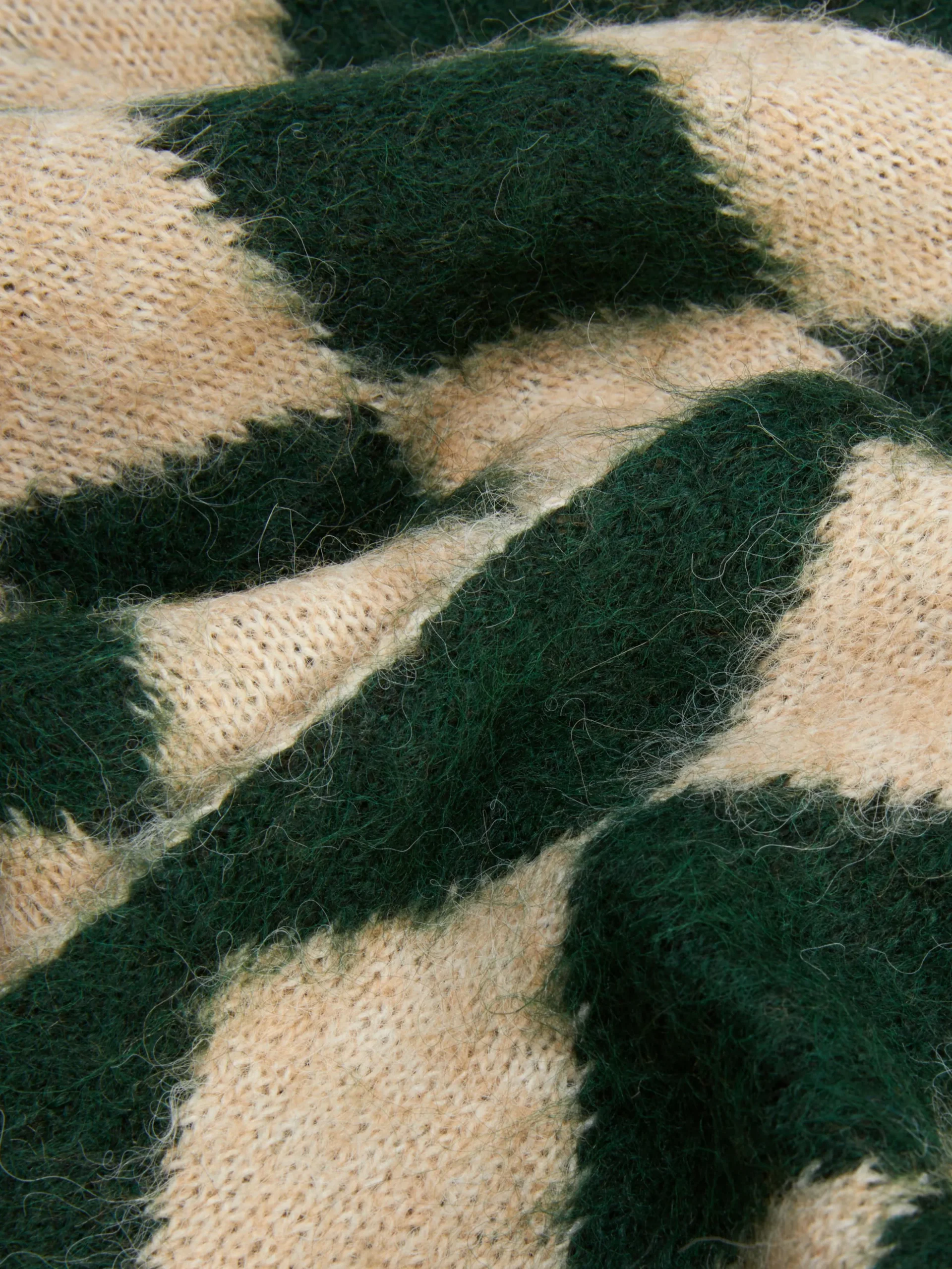 Cachecol Padrão Argyle Rita Ora