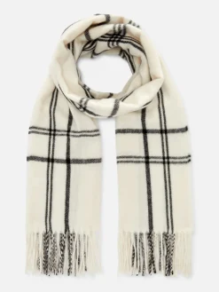 Cachecol Rebordo Franjas