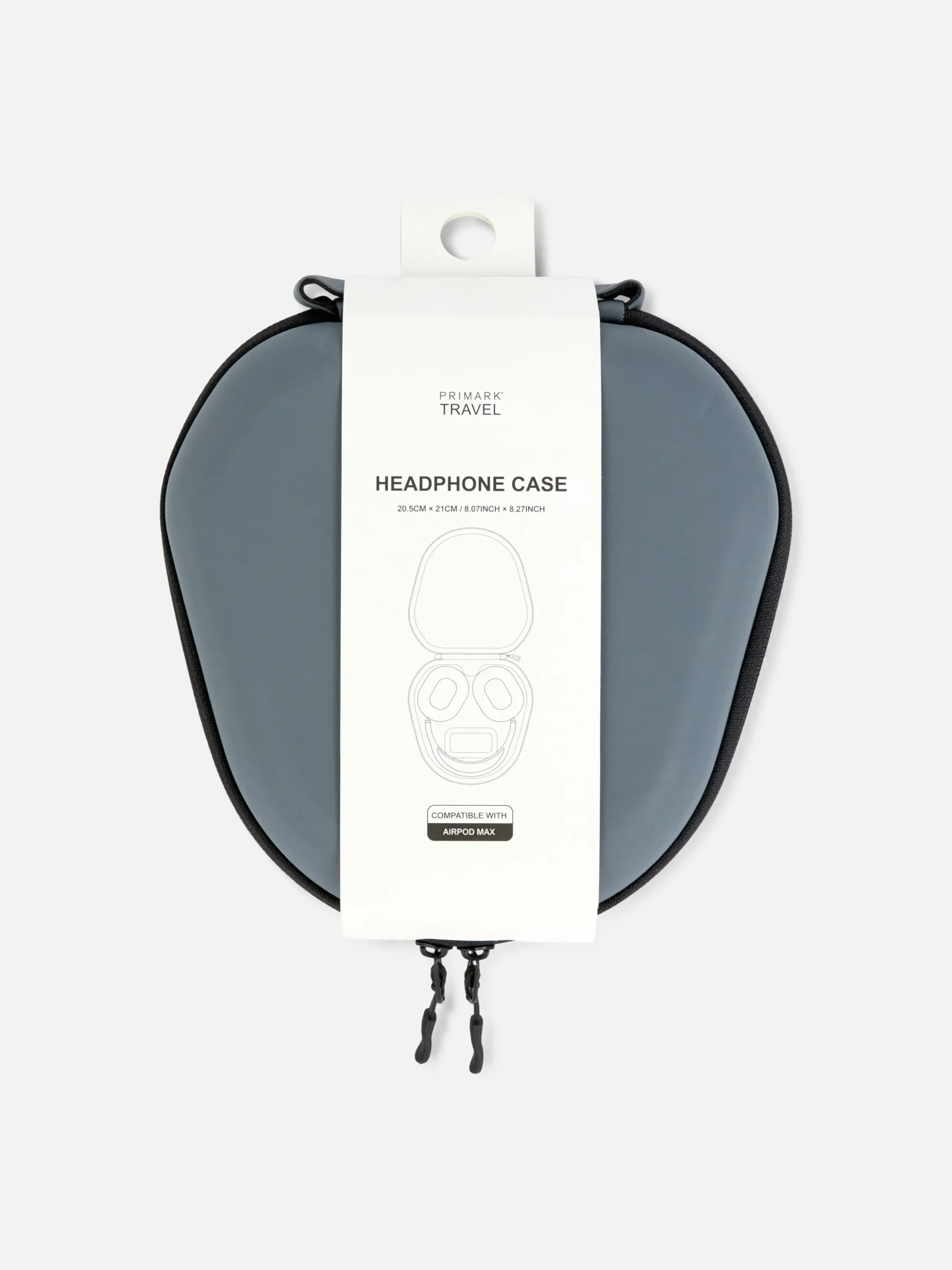 Caixa Auscultadores Viagem Fecho Correr