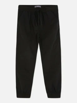 Calças De Treino Punho Popelina