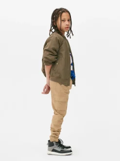 Calças Elásticas Cargo Punho