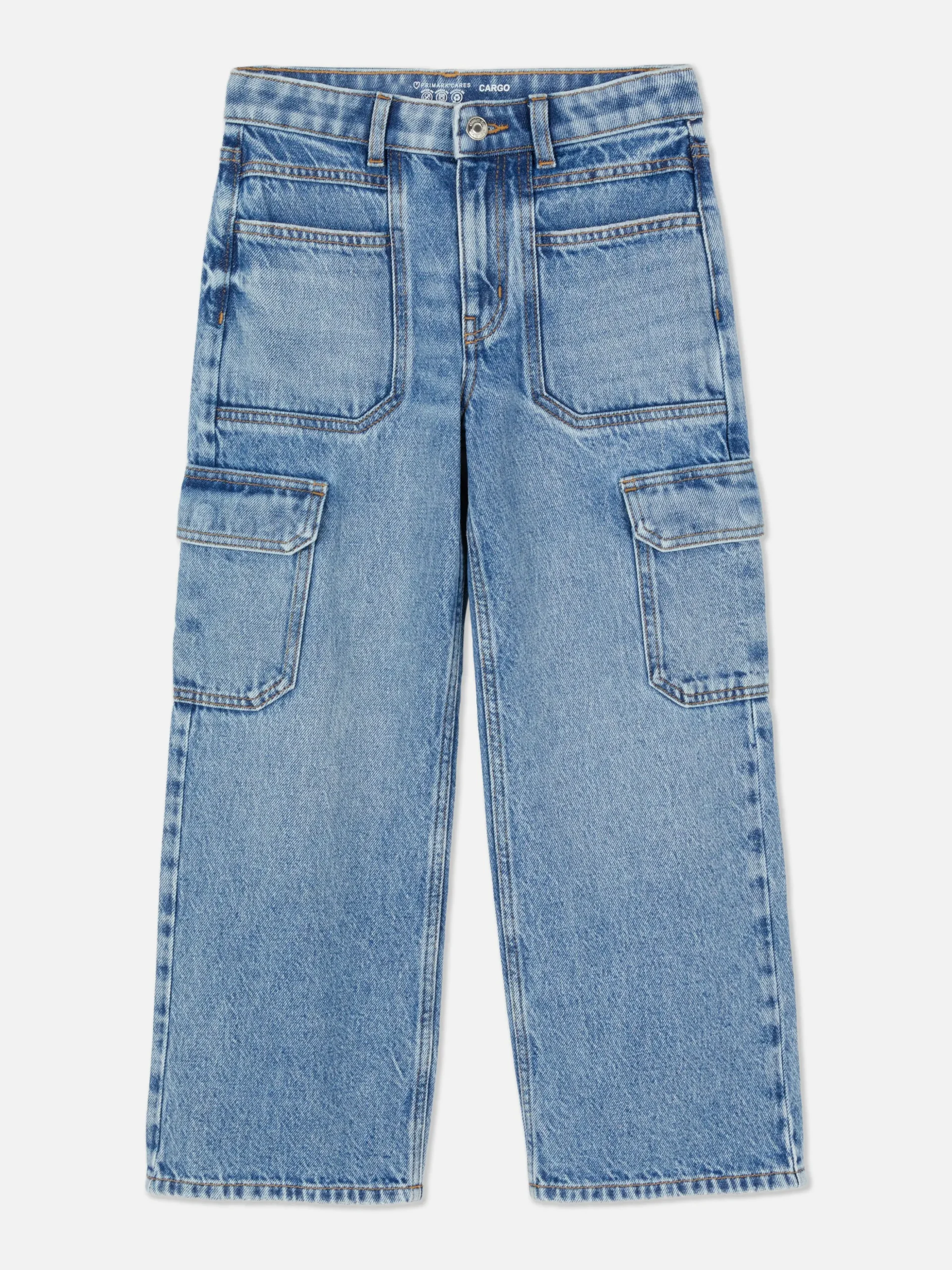 Calças Ganga Cargo Corte Perna Larga