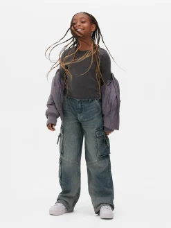 Calças Ganga Cargo Desgastadas