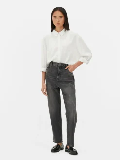 Calças Ganga Corte Perna Direita Justa