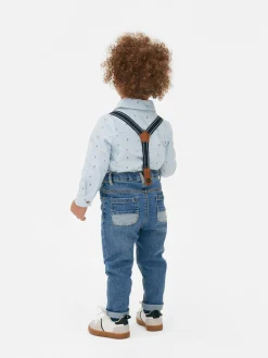 Calças Ganga Suspensórios