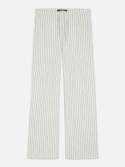 Calças Largas Riscas