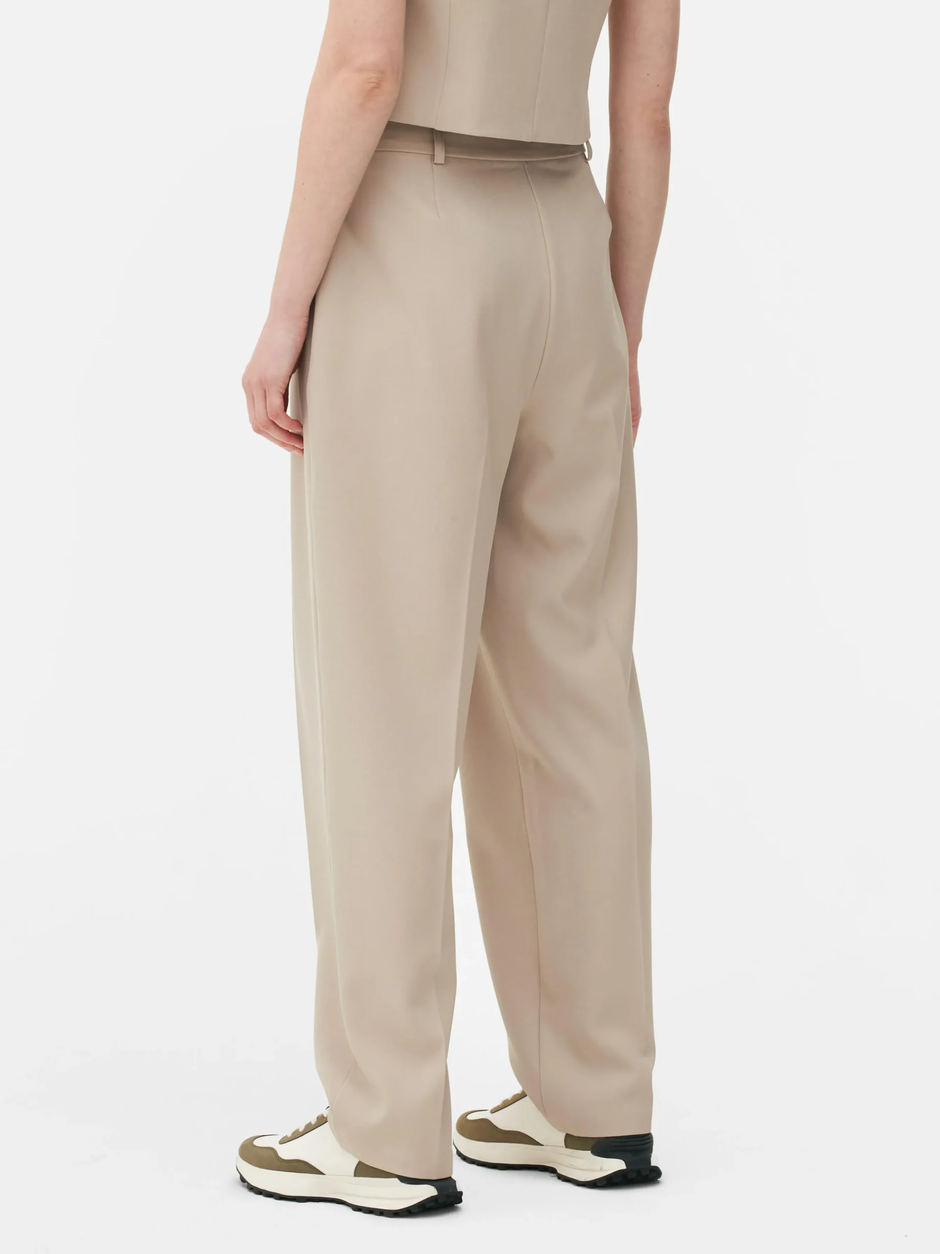 Calças Medida Corte Perna Direita Conj. Coordenado