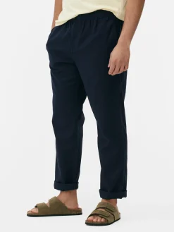 Calças Mistura Linho