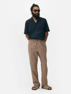 Calças Mistura Linho