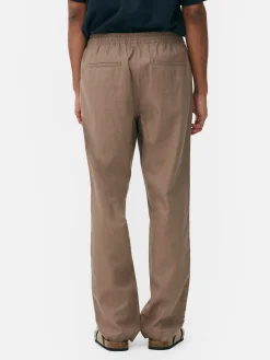 Calças Mistura Linho