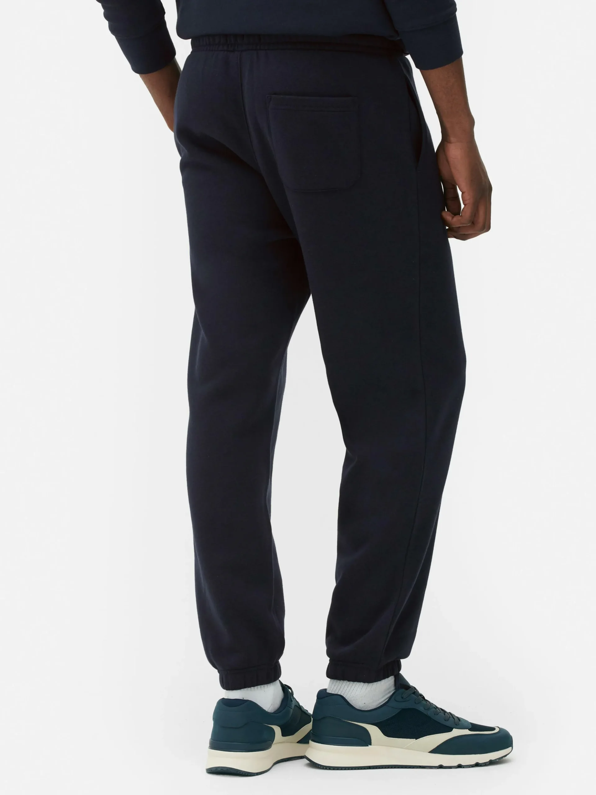 Calças Treino Cintura Elástica Punho