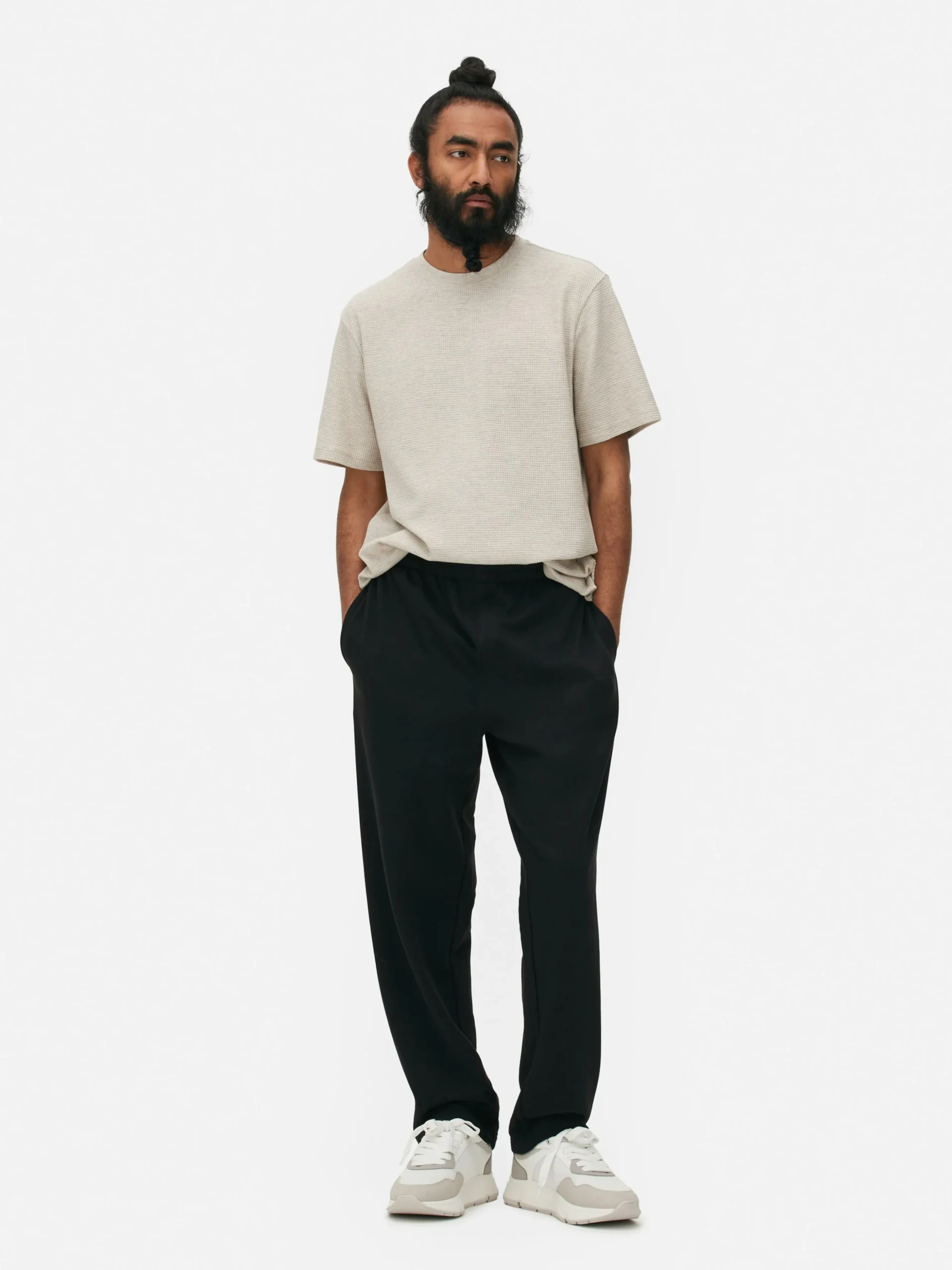 Calças Treino Corte Perna Direira Básicas