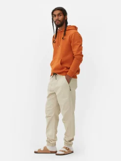 Calças Treino Elásticas Corte Folgado