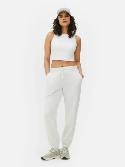 Calças Treino Punho Cordão