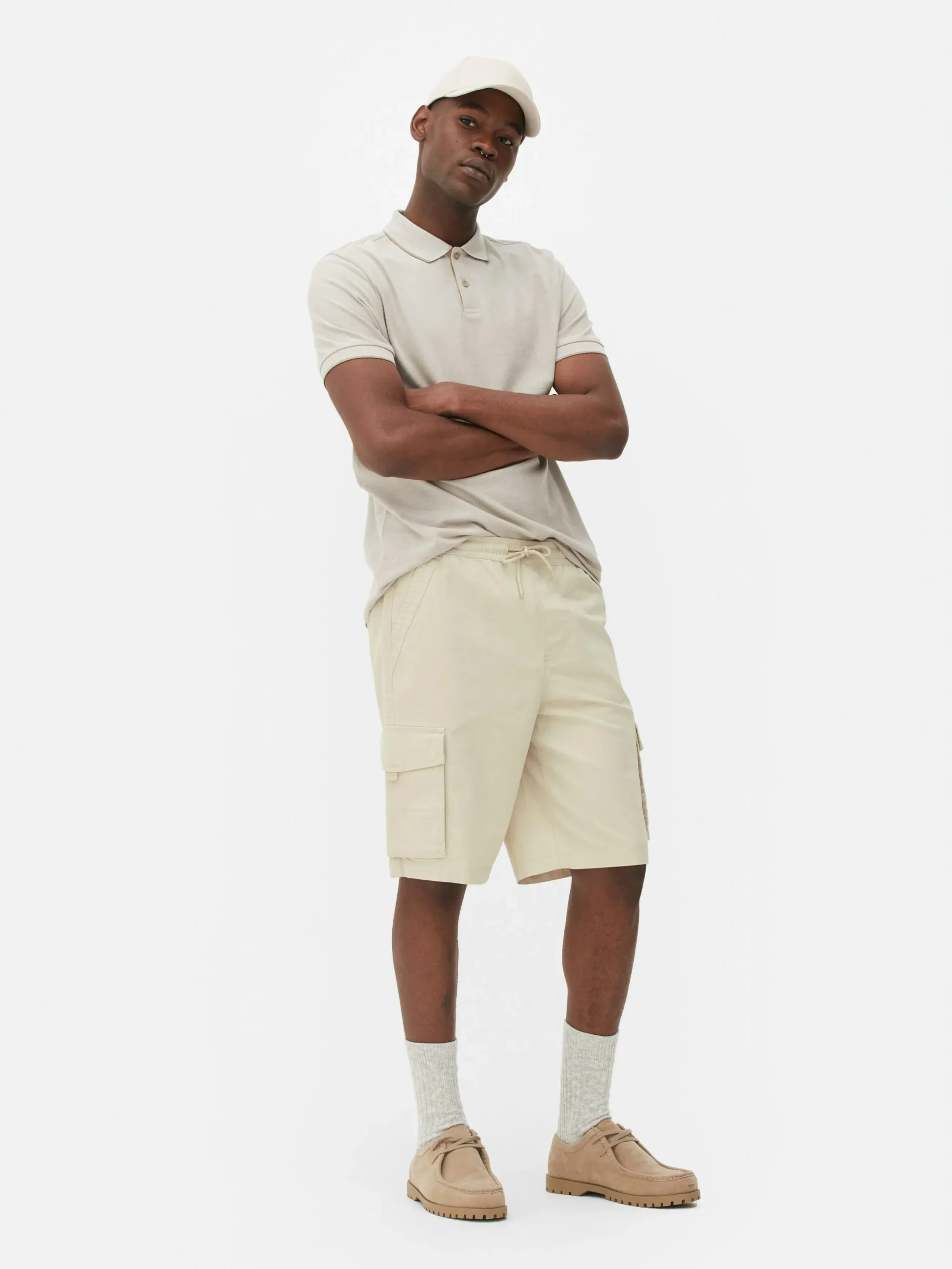 Calções Cordão Cargo