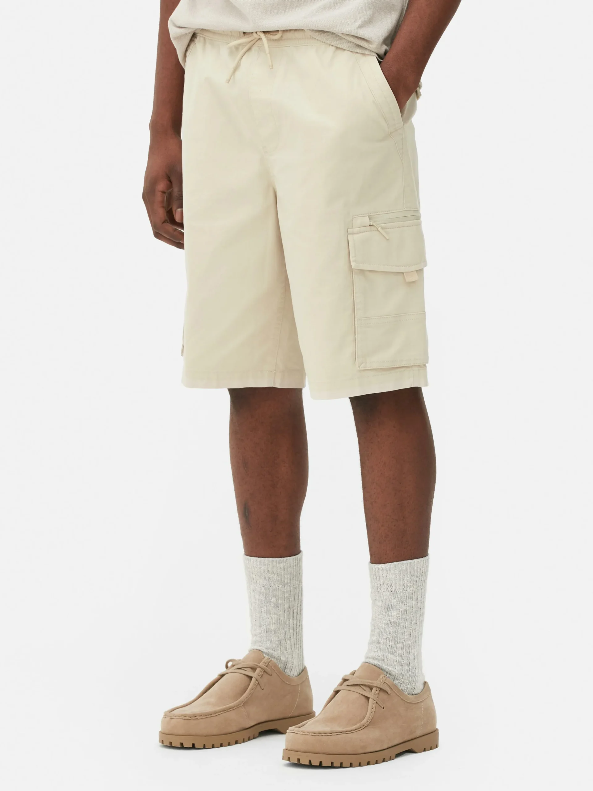 Calções Cordão Cargo