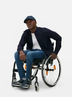 Camisa Botões Manga Enrolada