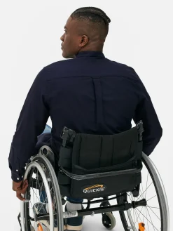 Camisa Botões Manga Enrolada