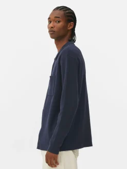 Camisa Malha Molas Pressão