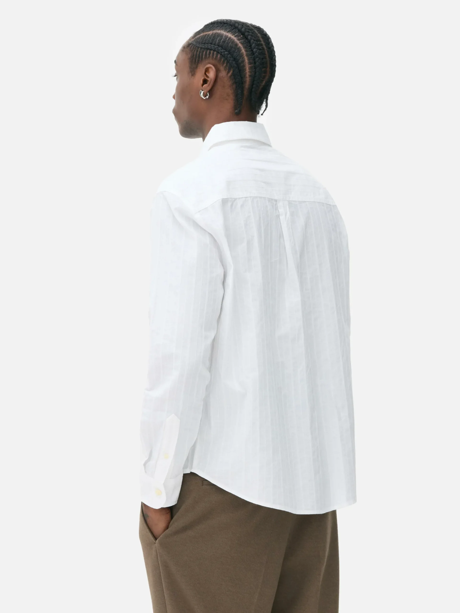 Camisa Manga Comprida Jacquard