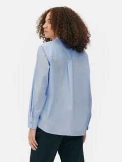 Camisa Manga Comprida Popelina