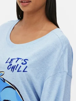 Camisa Noite Disney Stitch & Scrump