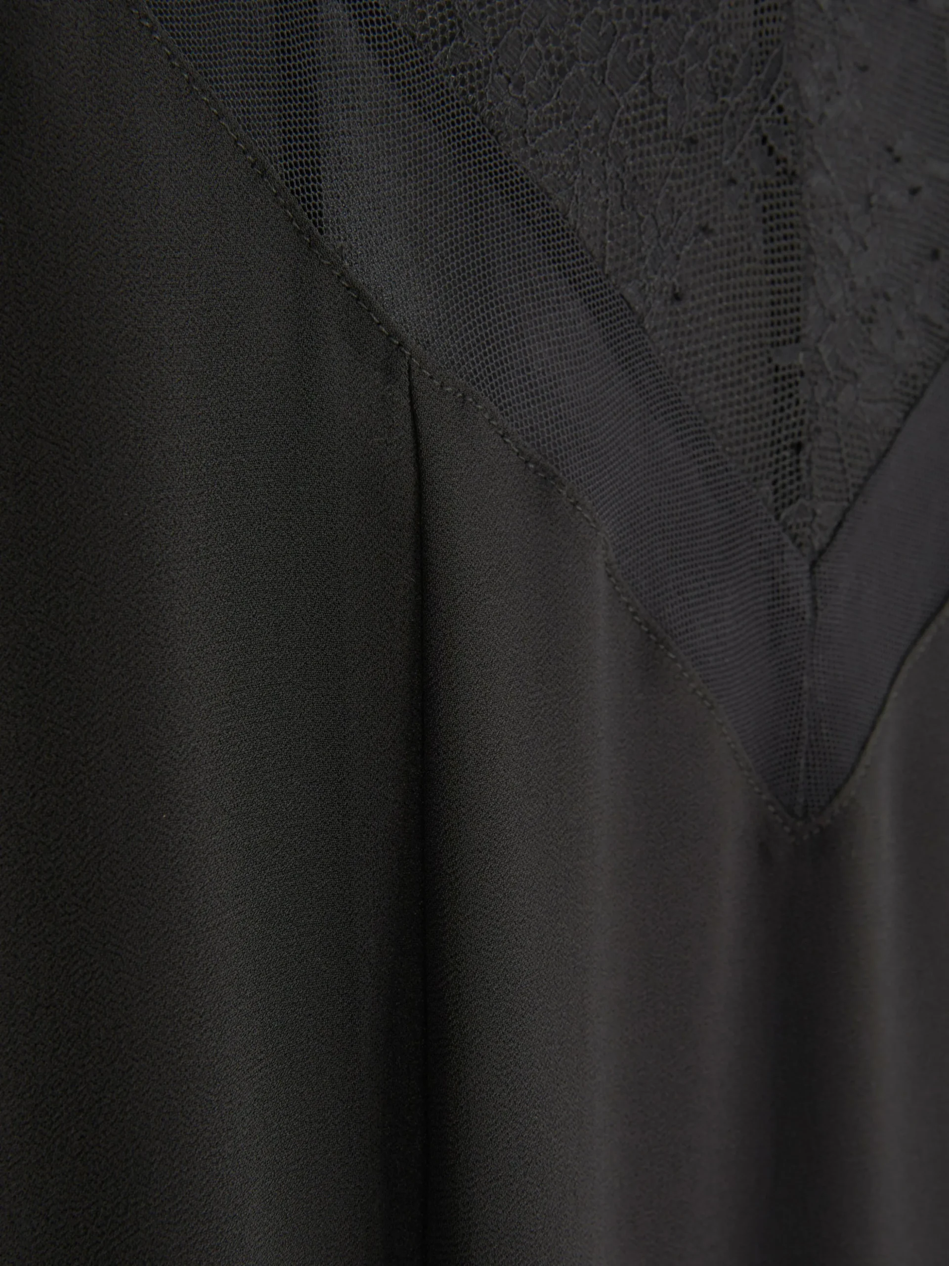 Camisa Noite Malha/renda