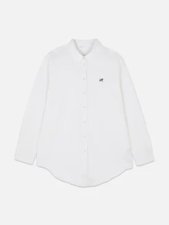 Camisa Oxford Botões Rita Ora