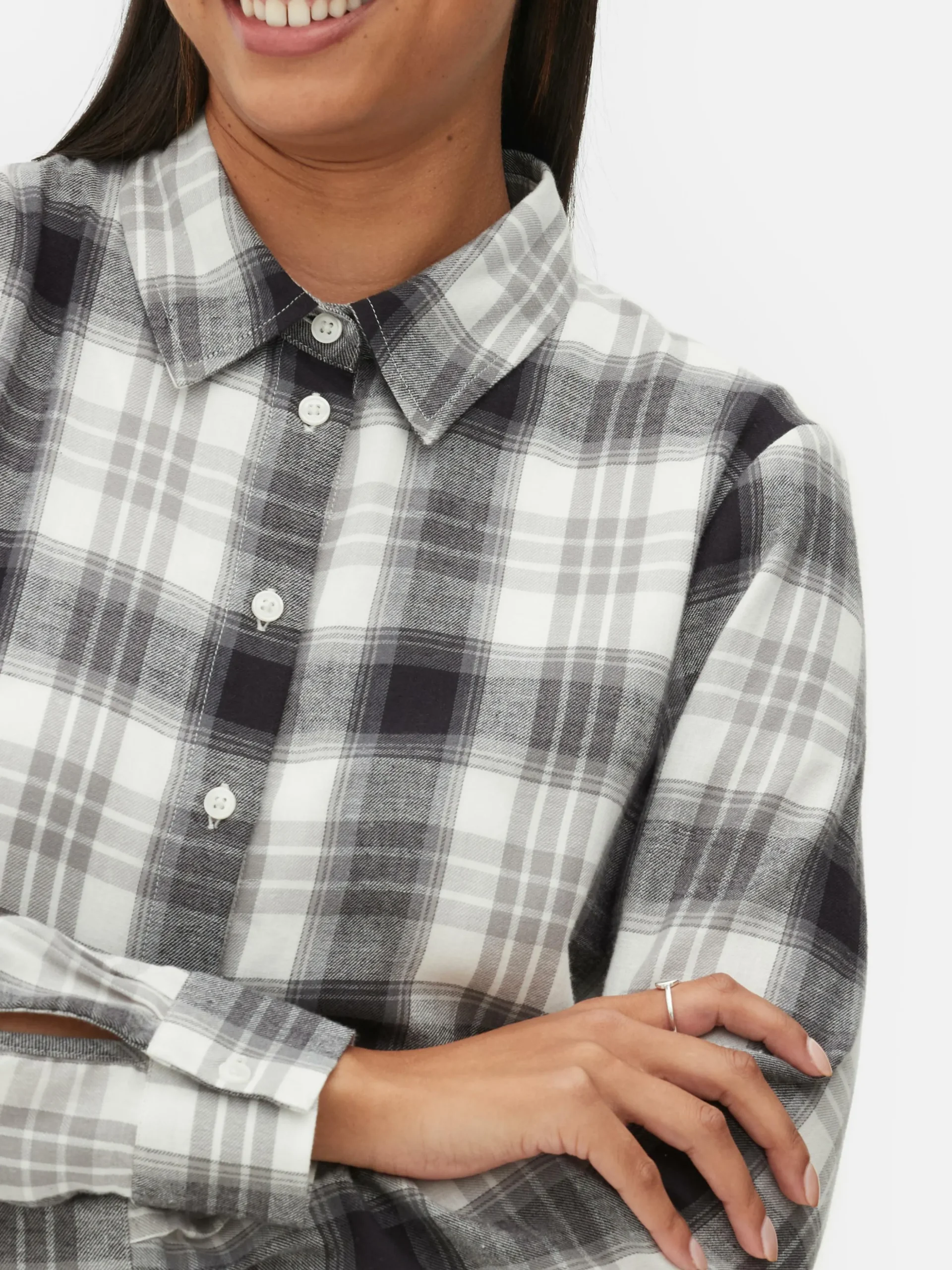 Camisa Xadrez Botões