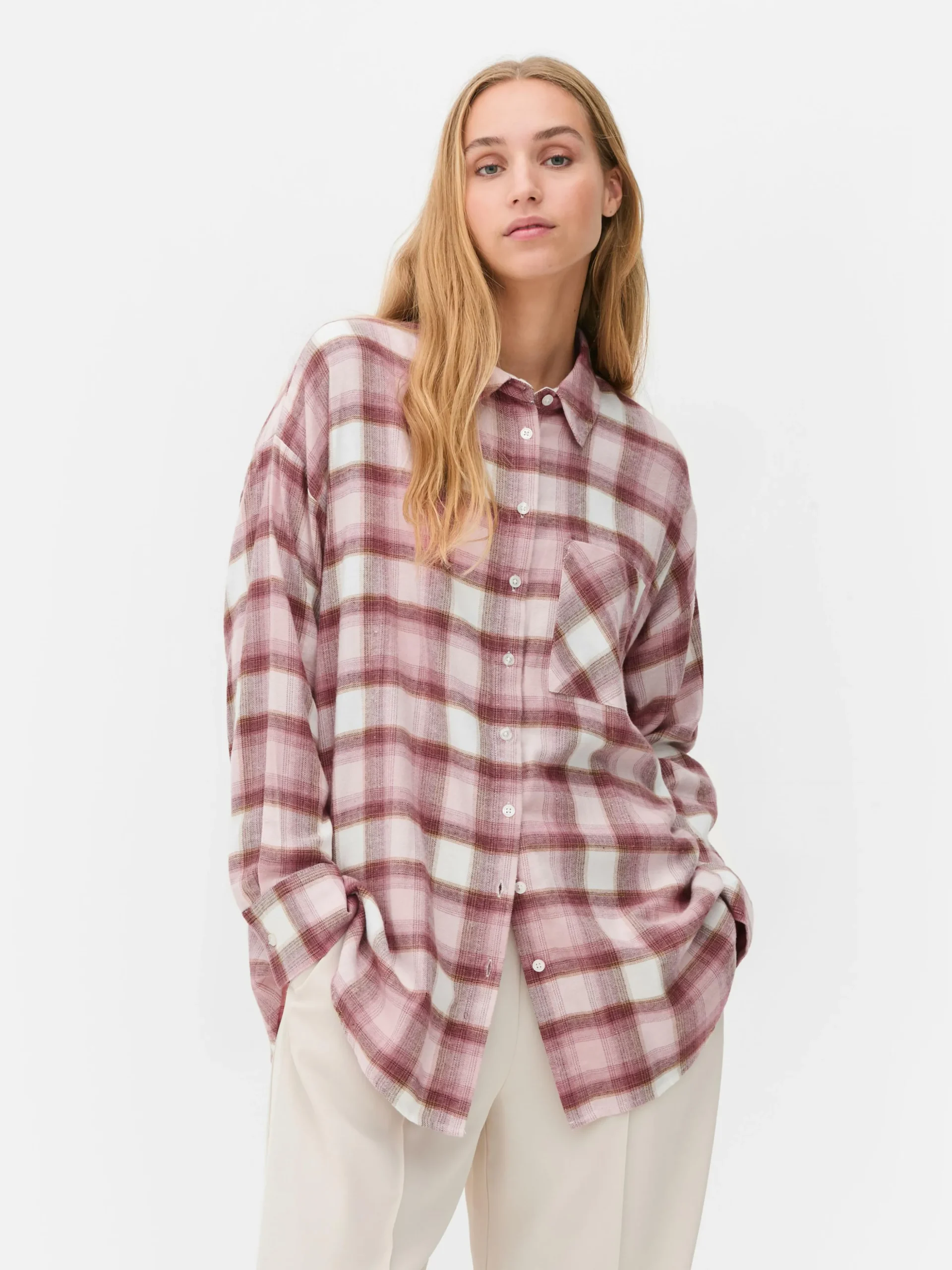 Camisa Xadrez Corte Boyfriend