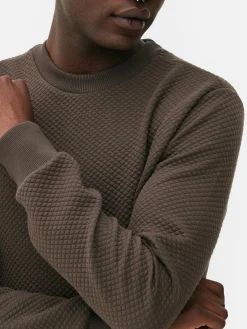 Camisola Acolchoado Diamantes