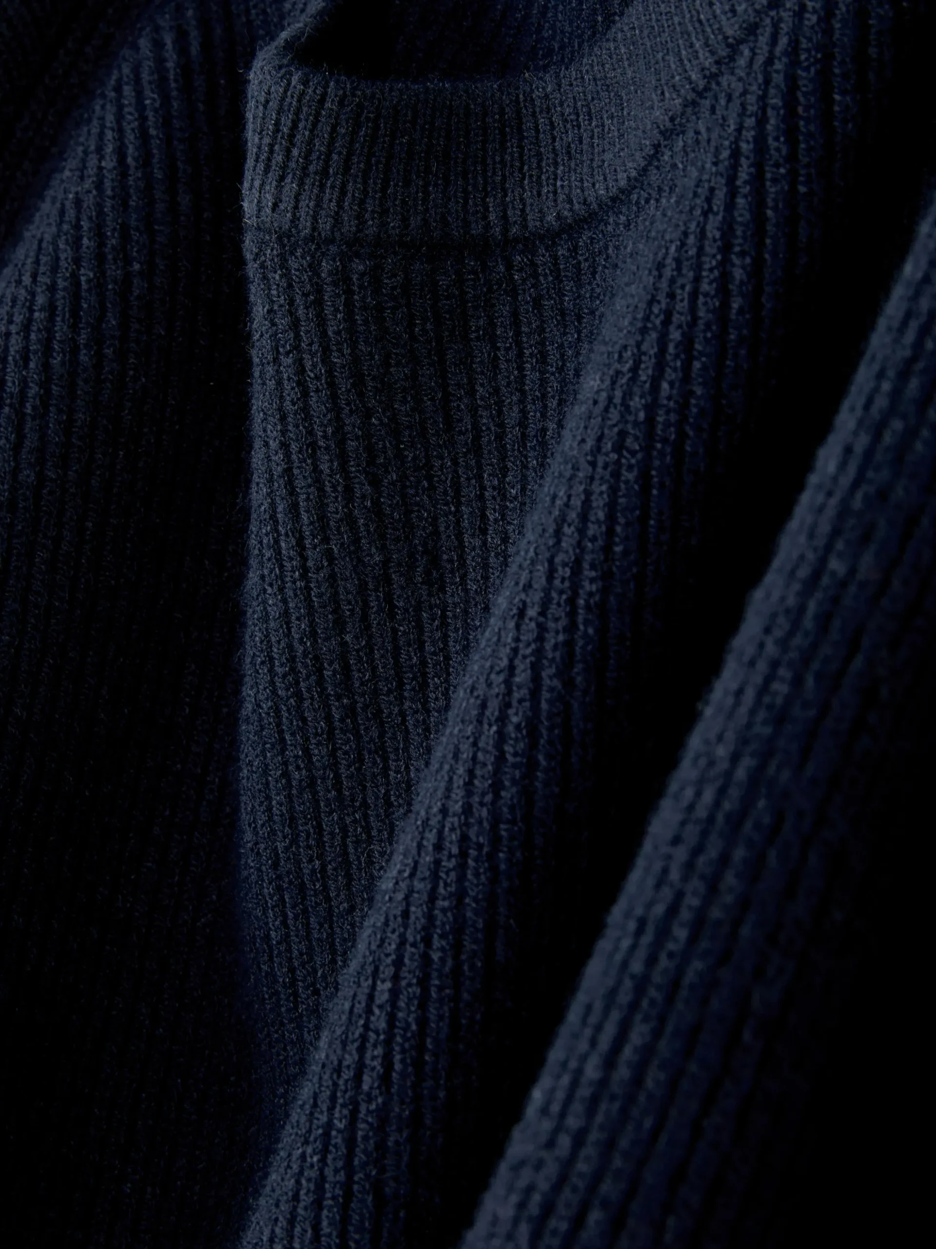 Camisola Canelada Decote Redondo