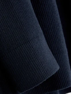 Camisola Canelada Decote Redondo