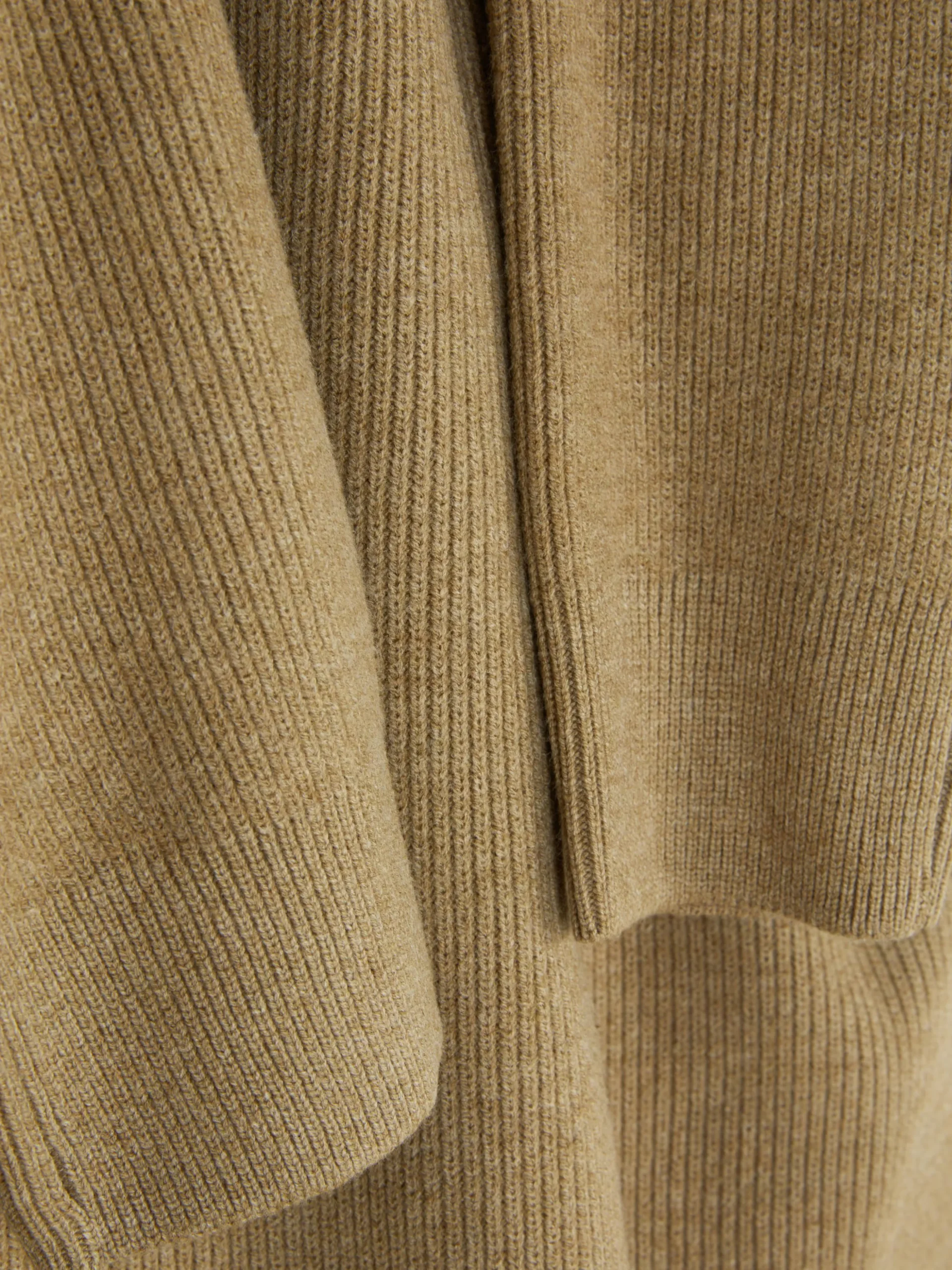 Camisola Canelada Decote Redondo