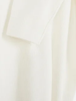 Camisola Canelada Decote Redondo