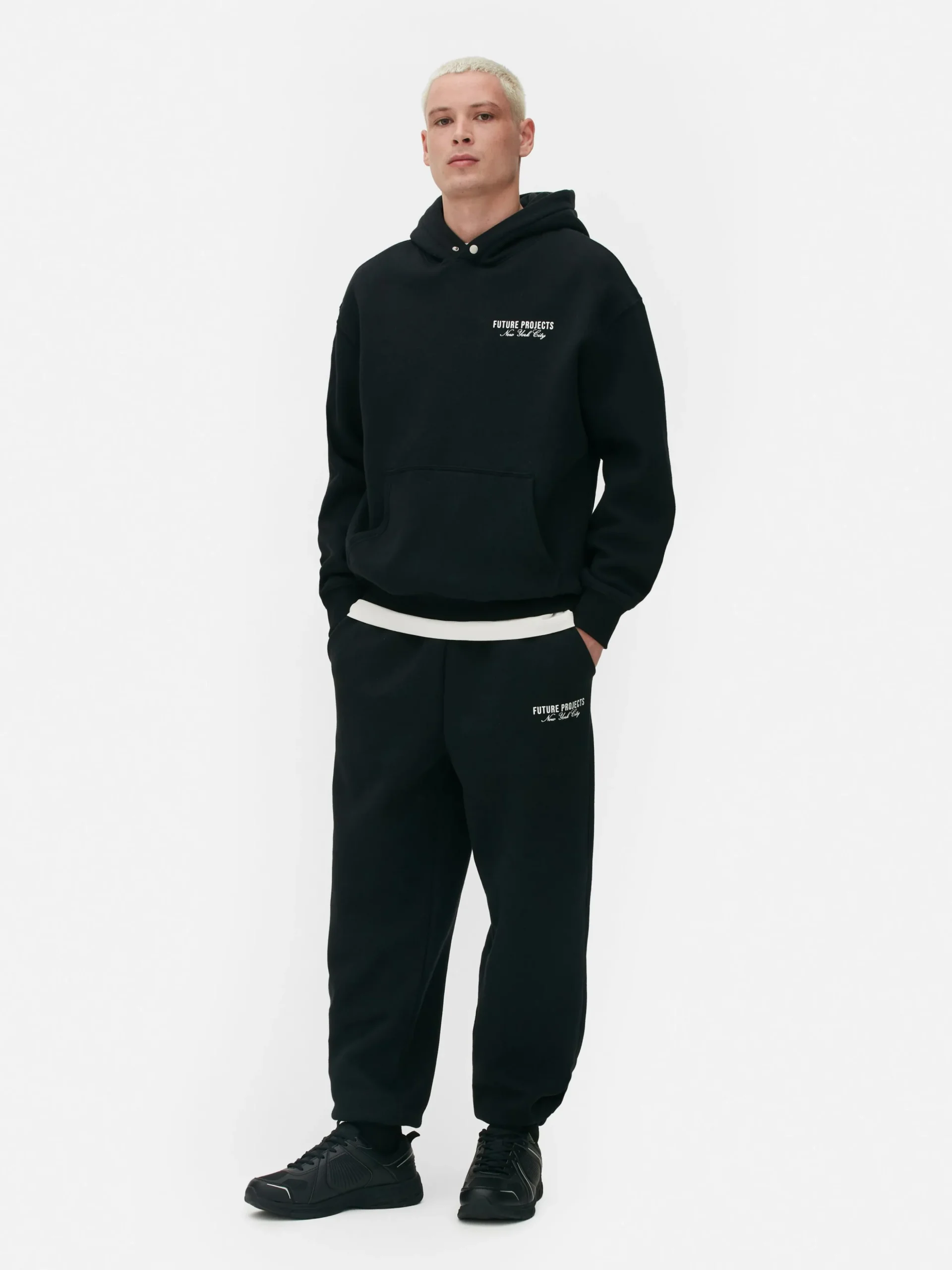 Camisola Capuz Conj. Coord. Gráfica Future Projects