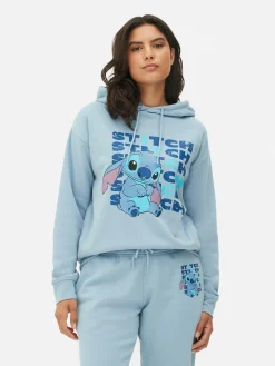 Camisola Capuz Conjunto Coordenado Disney Stitch