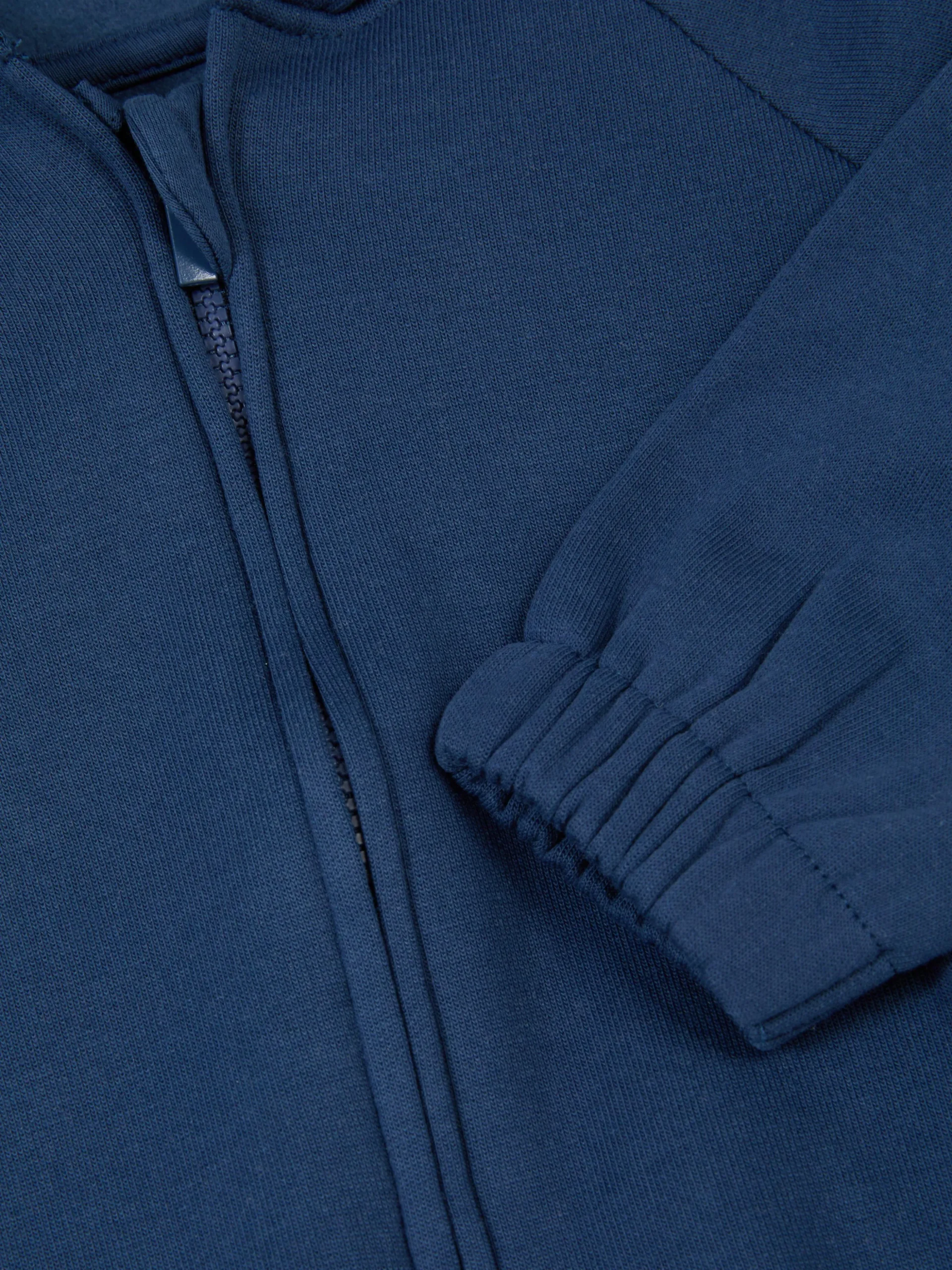 Camisola Capuz E Fecho