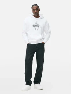 Camisola Capuz Gráfica Personagem Beetlejuice